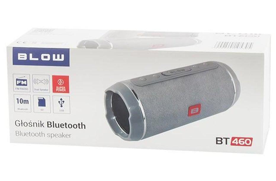 2 altavoces Bluetooth portátiles de 10 W con radio FM (blanco)