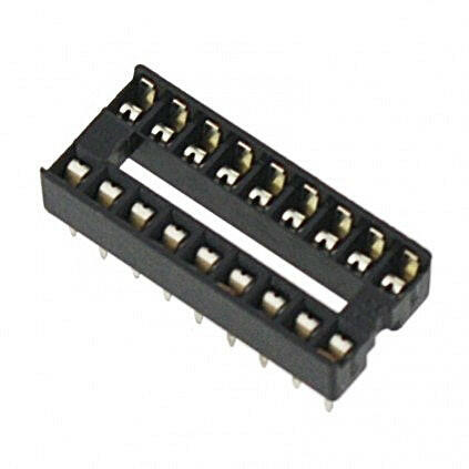 Suporte IC 18 Pinos-Componentes eletronicos-SMI-Music Stage