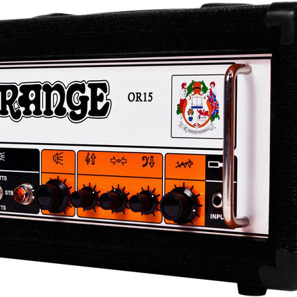 Orange OR15H BK-Amplificadores Cabeçotes para Guitarra-Orange-Music Stage