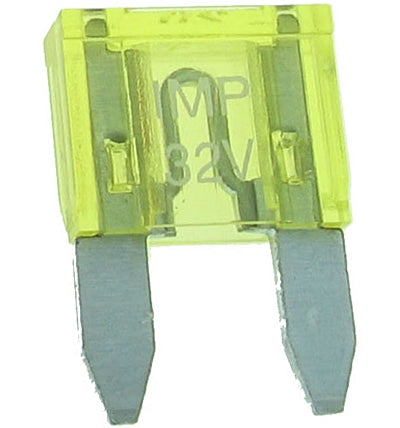 Fusível Auto Mini 20A - Amarelo-Componentes eletronicos-SMI-Music Stage