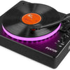 Gira Discos - Leitor de Vinil 33/45/78 RPM com Bluetooth e Leds (RP162LED) - FENTON