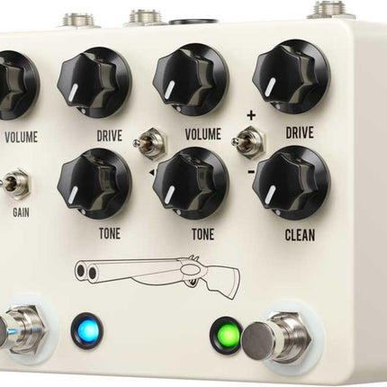 Jhs pedals DOUBLE BARREL V4-Jhs Pedals-Music Stage