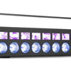 Barra de LEDs "2-EM-1" 9x RGBW 6W + 9x UV 3W (LCB99) - beamZ