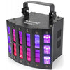 Projector Efeitos Disco LED RGBAWP c/ Luz Negra UV + Strobe (MAGIC1 DERBY) - beamZ