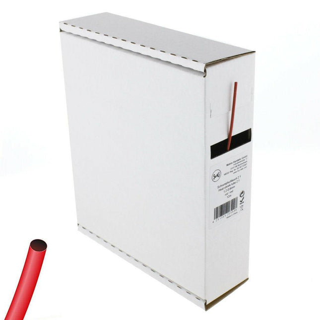 Manga Termoretráctil Vermelha 1,2mm - 12mt-Apoio tacnicobricol-SMI-Music Stage