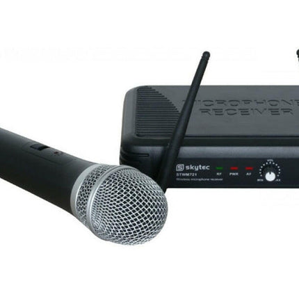 Central Microfone Mão UHF s/ Fios (STWM721)