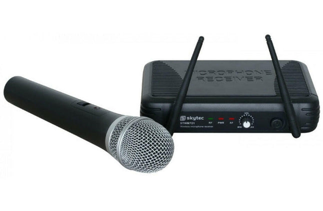 Central Microfone Mão UHF s/ Fios (STWM721)