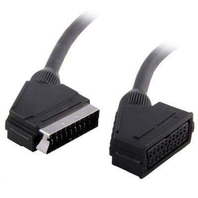 Cabo Scart Macho / Scart Fêmea 1,5mt-Fichas e cabos-SMI-Music Stage