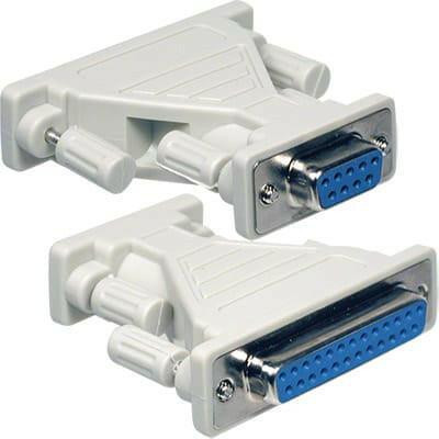 Adaptador DB9 Fêmea / DB25 Fêmea-Fichas e cabos-EDC-Music Stage