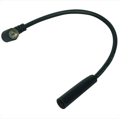Adaptador Coaxial Macho Curva 90º / Auto-Rádio Fêmea 20cm-Apoio tacnicobricol-Valueline-Music Stage