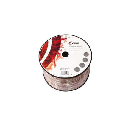 Cabo Coluna 2x4mm² Transparente 100mt - Bobine-Fichas e cabos-Nimo-Music Stage