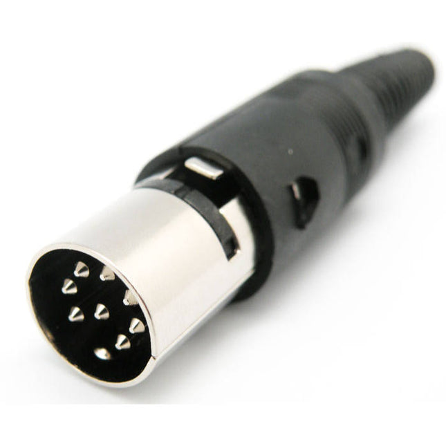 Ficha DIN 8P Macho-Fichas e cabos-SMI-Music Stage