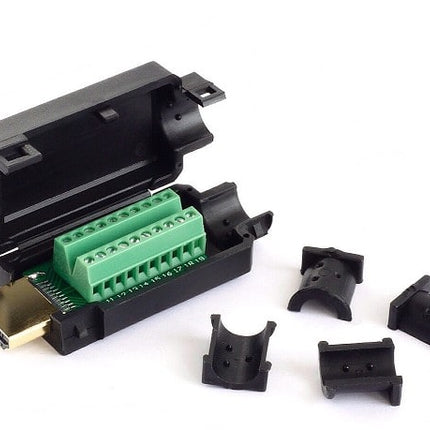 Ficha HDMI Macho p/ Cabo - Terminais-Fichas e cabos-SMI-Music Stage