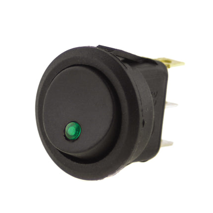 Interruptor Basculante 1 Circuito 16A 12V Verde Luminoso