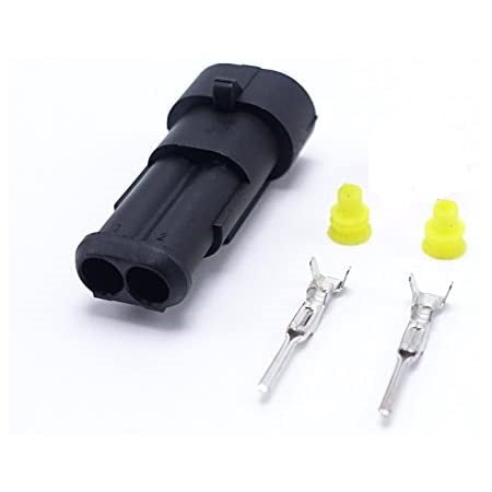 Ficha Superseal Macho 2 Pin IP67-Fichas e cabos-SMI-Music Stage