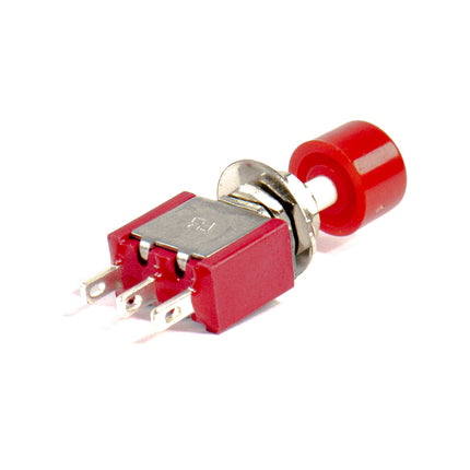 Pulsador 1 Circuito - 2A/250V - Vermelho-Componentes eletronicos-SMI-Music Stage