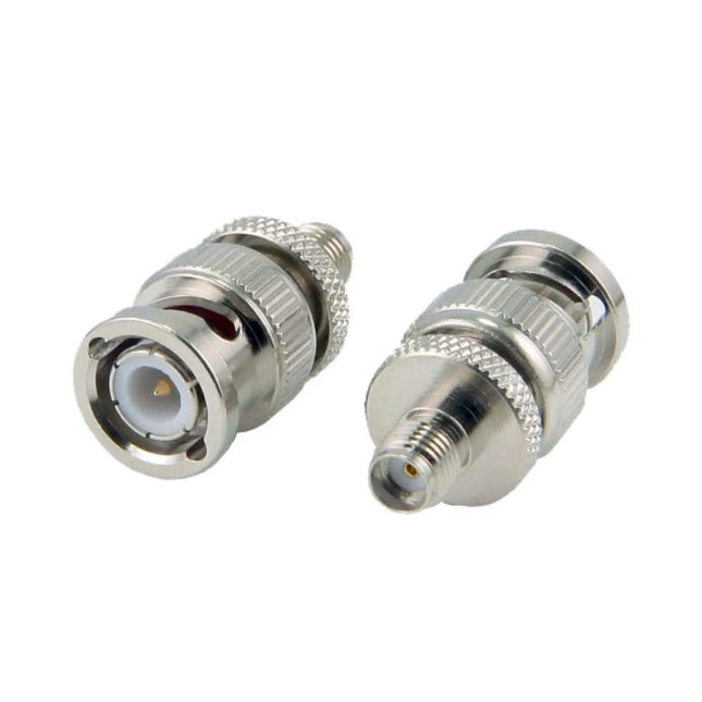 Adaptador BNC Macho / Sma Femea 50Ohm-Fichas e cabos-Emelec-Music Stage