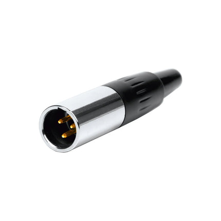 Ficha Mini XLR Macho 3 Pinos-Fichas e cabos-Emelec-Music Stage