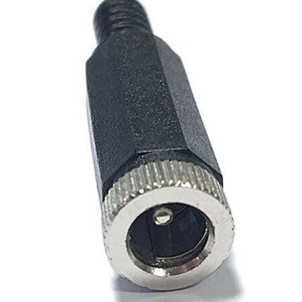 Ficha Alimentação DC Macho Ø2,1x5,5x9,5mm Curta-Fichas e cabos-SMI-Music Stage