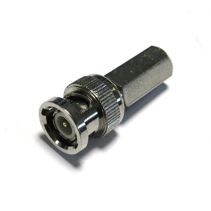 Ficha BNC Macho Rosca RG58-Fichas e cabos-EDC-Music Stage