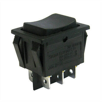 Interruptor 2 Circuitos - 3 Pos. ON/OFF/ON 15A 250V- Teimoso-Componentes eletronicos-SMI-Music Stage