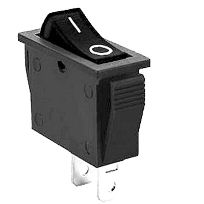 Interruptor Basculante 1 Circuito 15A 250V Preto-Componentes eletronicos-SMI-Music Stage