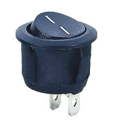 Comutador Basculante 1 Circuito 6A 250V Preto (I/I)-Componentes eletronicos-SMI-Music Stage