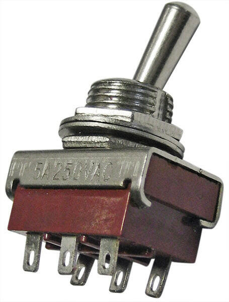 Comutador Alavanca 2 Circuitos 5A 250V (I/I)-Componentes eletronicos-SMI-Music Stage