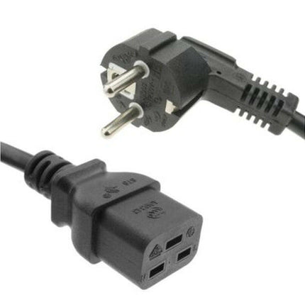 Cabo Alimentação Schuko Macho / IEC320-C19 2mt-Cabos-SMI-Music Stage