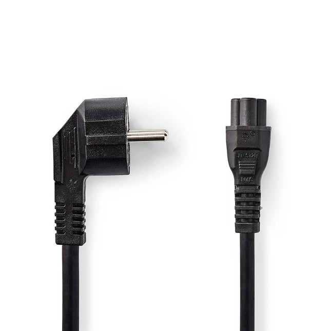 Cabo Alimentação Schuko Macho / IEC-C5 Mickey 3metros