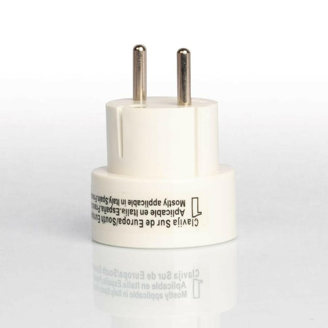 Adaptador Schuko Macho (10A) / USA Fêmea-Electricidade-EDC-Music Stage