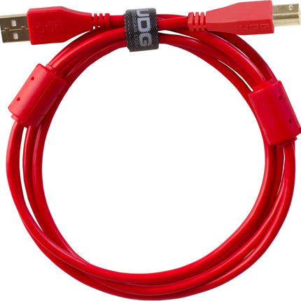 Udg Gear U95002RD - Ultimate Audio Cable Usb 2.0 A-b Red Straight 2M