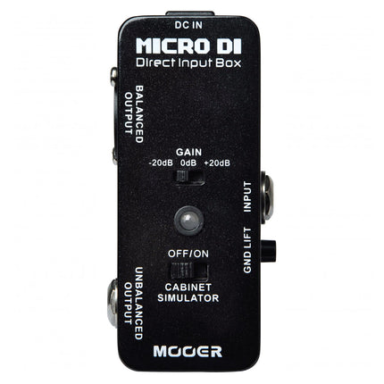 Mooer MICRO DI DIRECT INPUT BOX-Mooer-Music Stage