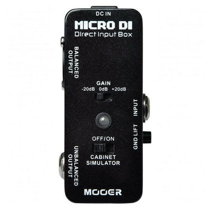 Mooer MICRO DI DIRECT INPUT BOX-Mooer-Esgotado-Music Stage