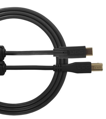 Udg Gear U96001BL - Ultimate Audio Cable Usb 2.0 C-b Preto Straight 1,5M