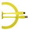 Udg U96001YL - ULTIMATE AUDIO CABLE USB 2.0 C-B YELLOW STRAIGHT 1,5M