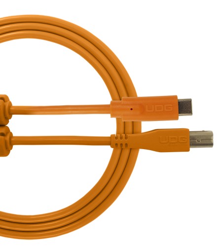 Udg Gear U96001OR - Ultimate Audio Cable Usb 2.0 C-b Orange Straight 1,5M