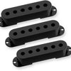 Seymour duncan STRAT COVER BLACK SET (3) NO LOGO