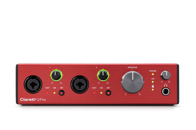 Focusrite CLARETT+ 2PRE-Focusrite-Music Stage