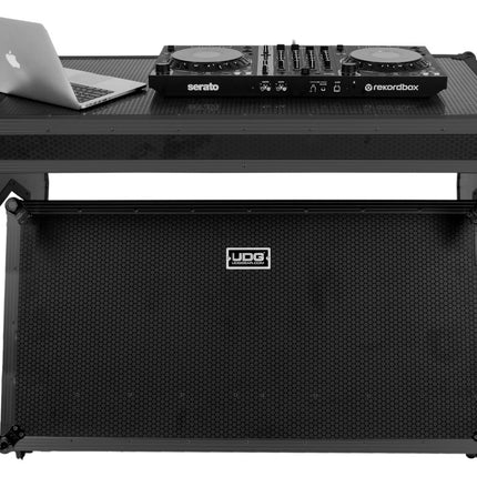 Udg Gear U91072BL -ultimate Flight Case Portable Z-style Dj Table Preto Plus (wheels)
