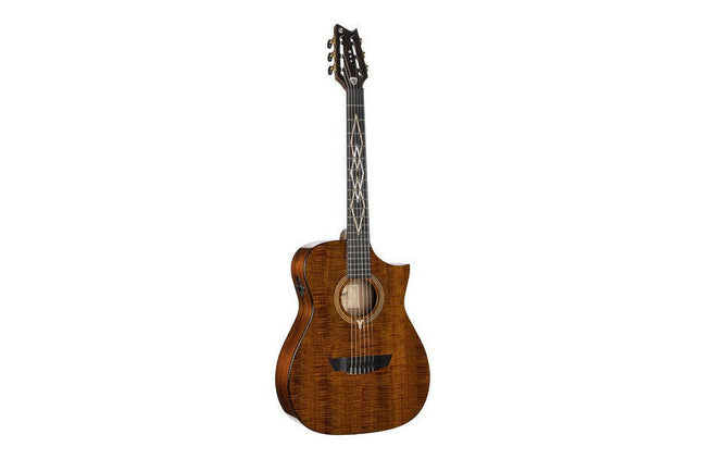 Cort FRANK GAMBALE LUXE NYLON BR W/CASE-Cort-Music Stage