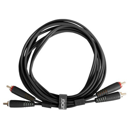 Udg Gear U97001BL - Ultimate Audio Cable Set Rca-rca Straight Preto