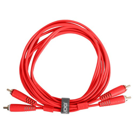 Udg Gear U97001RD - Ultimate Audio Cable Set Rca-rca Straight Red
