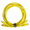 Udg U97001YL - ULTIMATE AUDIO CABLE SET RCA-RCA STRAIGHT YELLOW