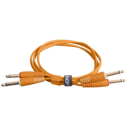 Udg Gear U97002OR - Ultimate Audio Cable Set Jack - Jack Straight Orange