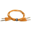 Udg U97002OR - ULTIMATE AUDIO CABLE SET JACK - JACK STRAIGHT ORANGE