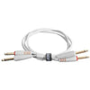 Udg U97002WH - ULTIMATE AUDIO CABLE SET JACK - JACK STRAIGHT WHITE