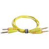 Udg U97002YL - ULTIMATE AUDIO CABLE SET JACK - JACK STRAIGHT YELLOW