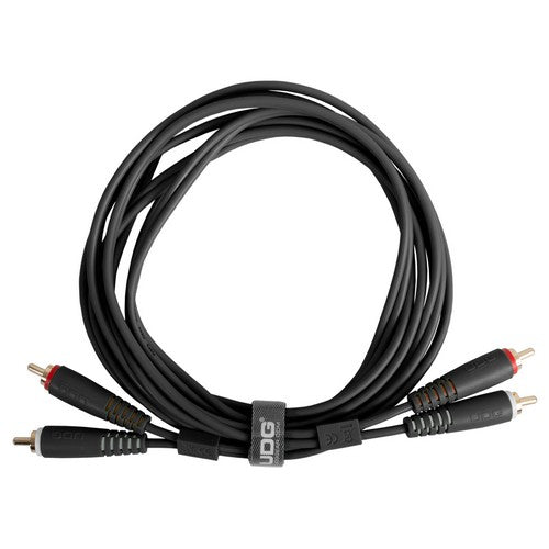 Udg Gear U97003BL - Ultimate Audio Cable Set Rca-rca Straight Preto