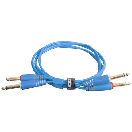 Udg Gear U97004LB - Ultimate Audio Cable Set Jack - Jack Straight Light Blue